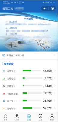 智慧工地进度上报